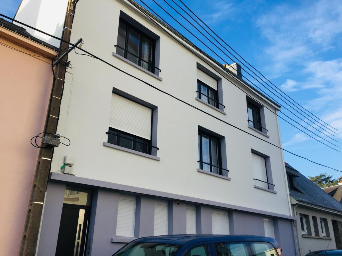 Grand Studio Avec Terrasse Proche De L'Hypercentre De Lorient Esterno foto